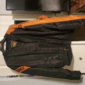 Men's nylon Harley Davidson jacket
